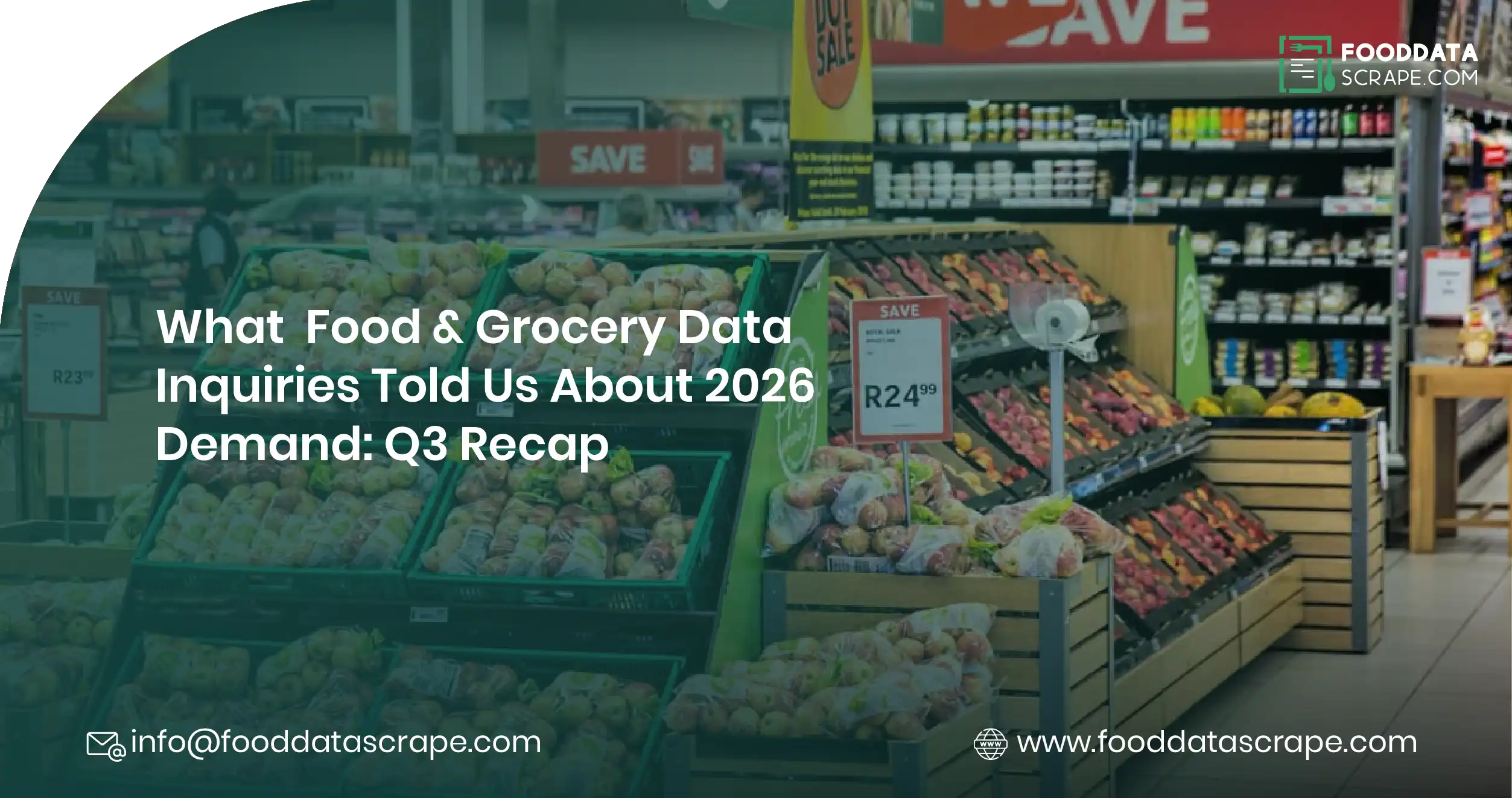 Food Data Demand Trends 2026: What Buyers Are Asking For